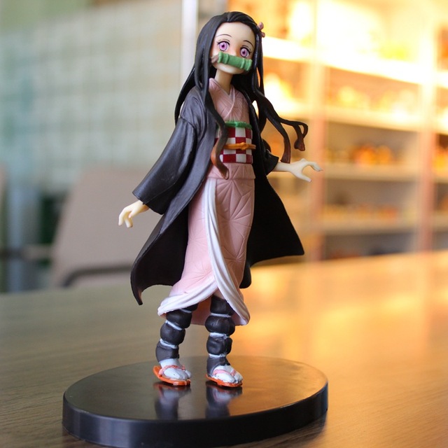 16 cm Figurka akcji Demon Slayer Kimetsu Nie Yaiba Tanjirou Kamado Nezuko PVC Anime Model kolekcjonerski - Wianko - 7