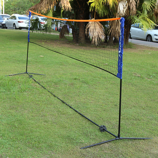 Profesjonalna siatka do badmintona i tenisa na zewnątrz - standardowa siatka siatkówkowa bez ramy - Wianko - 10