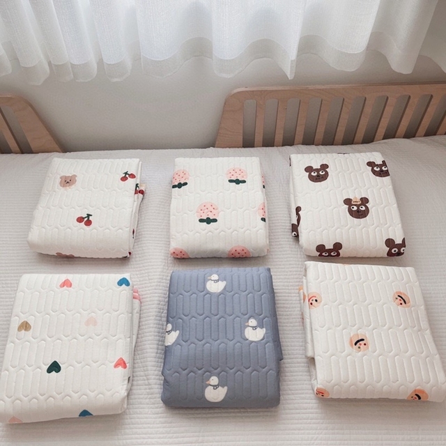 Koreańskie łóżeczko dla dziecka z lateksowym matem - fajne i słodkie dla chłopców i dziewczynek - dostawa gratis - Wianko - 4