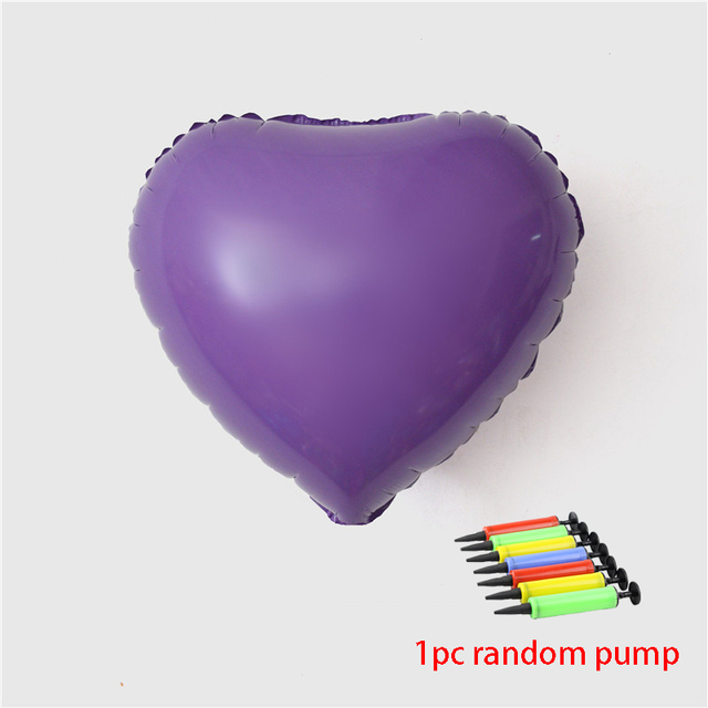 Cukierki kolorowe w kształcie serca: Macaron 18-calowy, serce brzoskwiniowe, gwiazda, balon aluminiowy - dekoracja urodzinowa - Wianko - 3