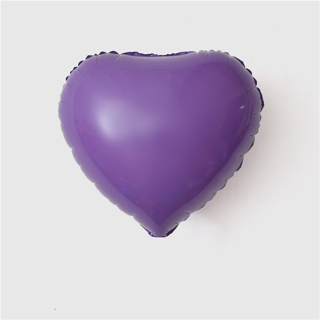 Cukierki kolorowe w kształcie serca: Macaron 18-calowy, serce brzoskwiniowe, gwiazda, balon aluminiowy - dekoracja urodzinowa - Wianko - 13