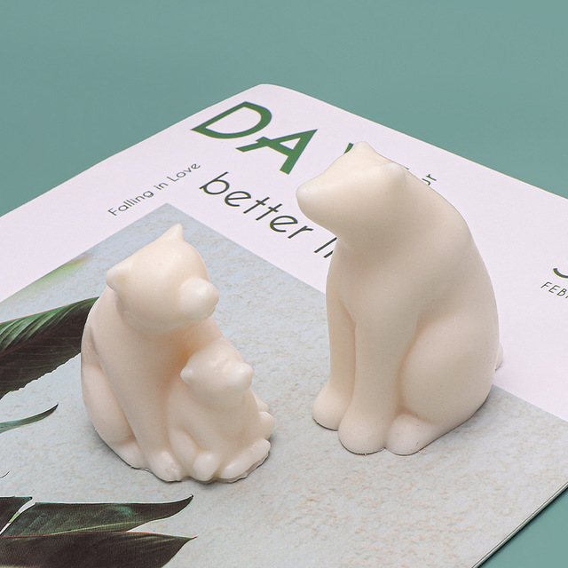 Forma do ciasta 3D Fat Bear - DIY trójwymiarowe, silikonowe, Food Grade, do dekoracji tortów weselnych - z motywem słodkiej miłości niedźwiedzia polarnego - Wianko - 14