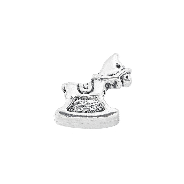 Wytworne srebrne koraliki z motywem jednorożca - urok dla modnych bransoletek i biżuterii eleganckiej gwiazdy - Wianko - 22