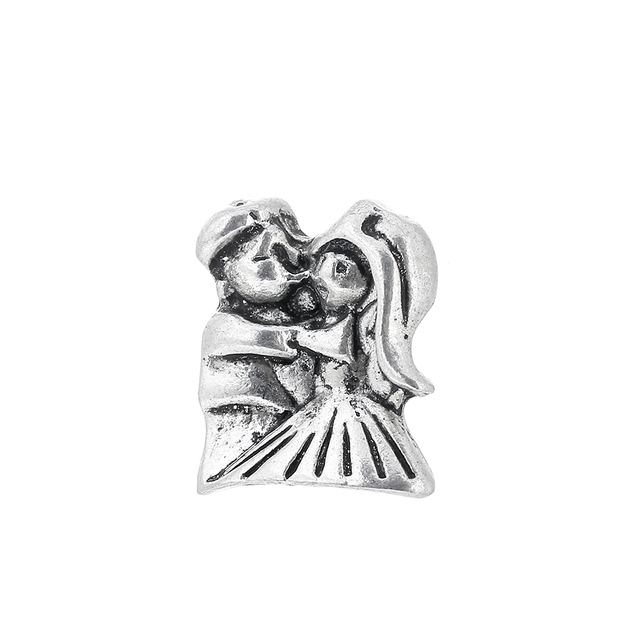 Wytworne srebrne koraliki z motywem jednorożca - urok dla modnych bransoletek i biżuterii eleganckiej gwiazdy - Wianko - 24