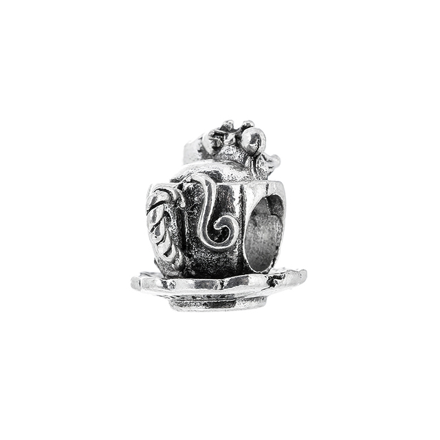 Wytworne srebrne koraliki z motywem jednorożca - urok dla modnych bransoletek i biżuterii eleganckiej gwiazdy - Wianko - 31