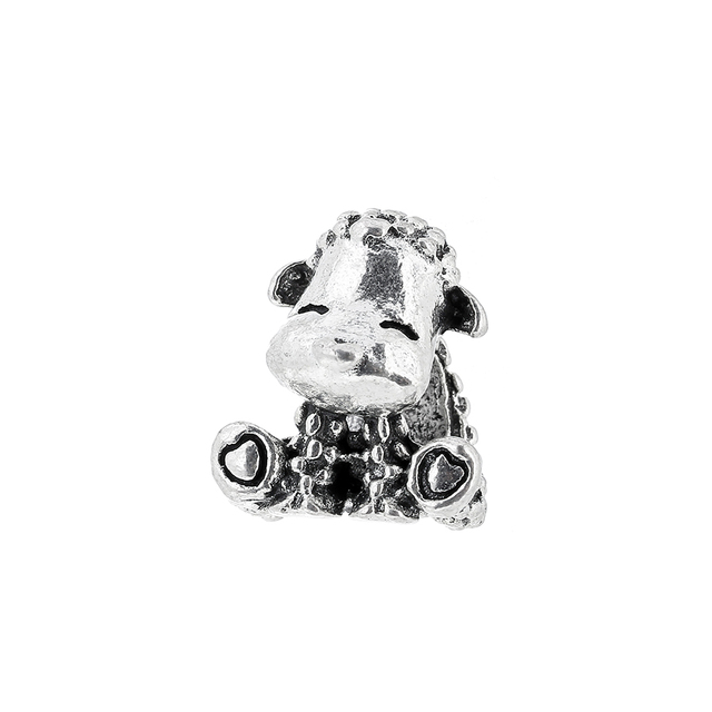 Wytworne srebrne koraliki z motywem jednorożca - urok dla modnych bransoletek i biżuterii eleganckiej gwiazdy - Wianko - 38