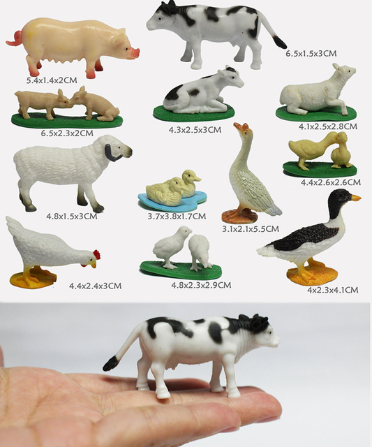 Figurka Akcji Owad Model Zwierzęcia - Pająk, Karaluch, Chrząszcz, Jaszczurka, Motyl, Ryba, Bydło, Owca - Zabawka Edukacyjna Dla Dzieci - Wianko - 2