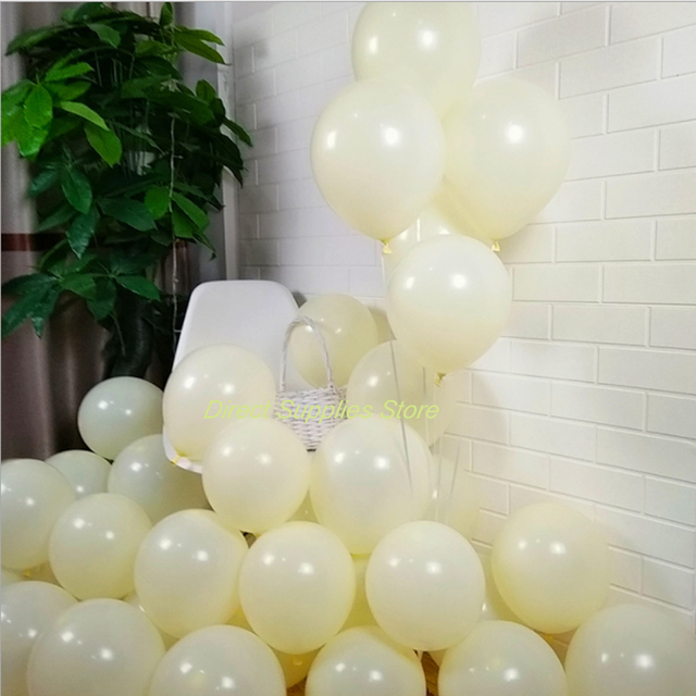 10 sztuk 10-calowych lateksowych balonów Macarone do dekoracji ślubnych i urodzinowych - Wianko - 1