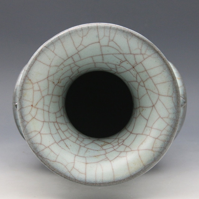 Porcelanowa waza zierzchowa SongDynasty z motywem Guan, ręcznie malowana - dekoracyjna ozdoba wnętrz i kolekcjonerski eksponat - Wianko - 8