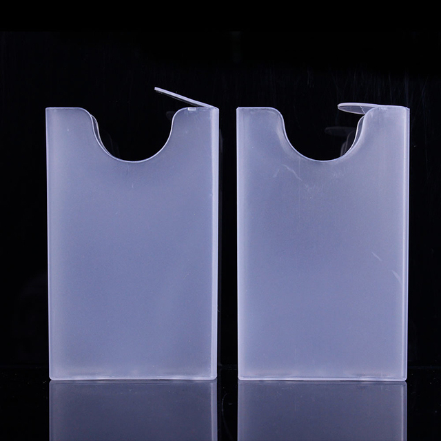 Eleganckie, metalowe pudełko na papierosy wodoodporne, przezroczyste, aluminiowe case Slim - Wianko - 3