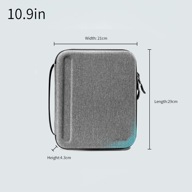 Uniwersalny miękki pokrowiec Stomiho na twardą skorupę iPad, wodoodporny, do przechowywania Tabletów i Rękawów - Wianko - 2