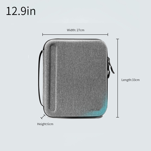 Uniwersalny miękki pokrowiec Stomiho na twardą skorupę iPad, wodoodporny, do przechowywania Tabletów i Rękawów - Wianko - 3