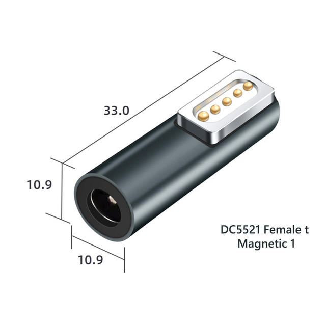 Adapter magnetyczny USB C typ C do Magsafe 2 złącza PD - szybkie ładowanie do MacBook Air/Pro z lampką kontrolną - Wianko - 19