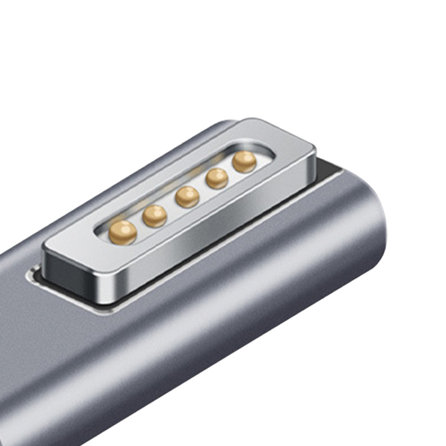 Adapter magnetyczny USB C typ C do Magsafe 2 złącza PD - szybkie ładowanie do MacBook Air/Pro z lampką kontrolną - Wianko - 15