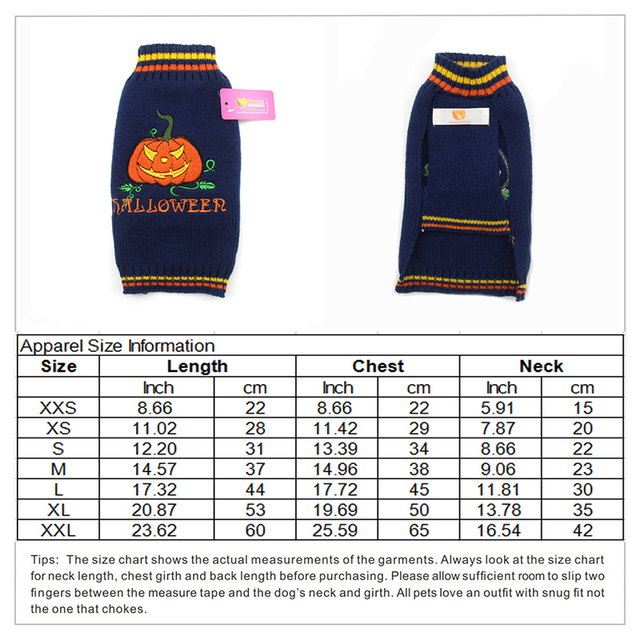 Halloweenowy sweter szkieletowy dla psa i kota - stroje dla małych, średnich i dużych zwierząt - Wianko - 3
