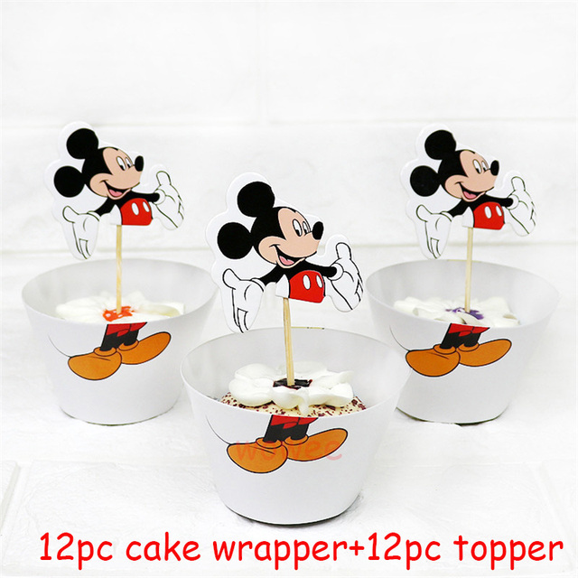 Naczynia jednorazowe Mickey Mouse - pakiet 10 sztuk dla firm - Wianko - 26