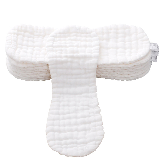 Pieluchy dla noworodków wielokrotnego użytku - oddychająca, zmywalna bawełna, wkładki - Wianko - 31