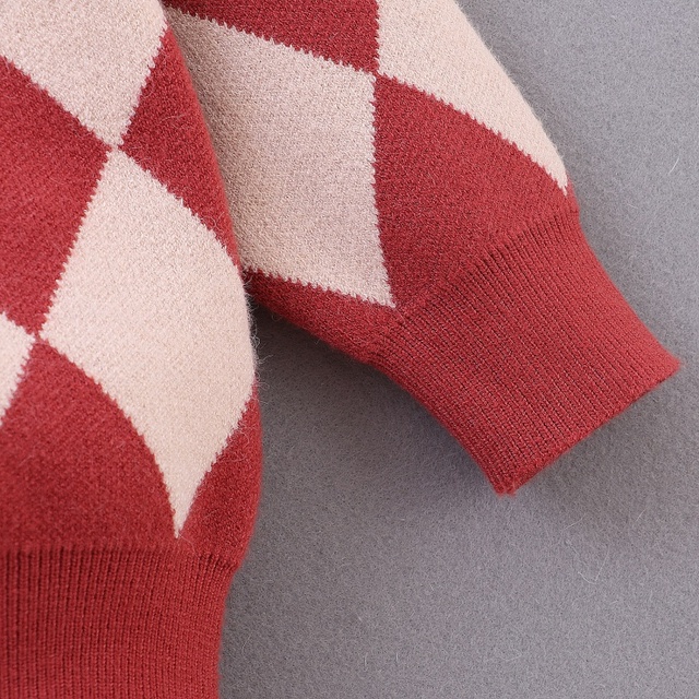 Sweter dziewczęcy z długimi rękawami i okrągłym dekoltem, idealny na wiosnę i jesień - Wianko - 7