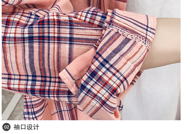 Bluzka ciążowa w stylu koreańskiej mody, luźna i z dopasowaną linią, idealna na co dzień - 6202 - Wianko - 14