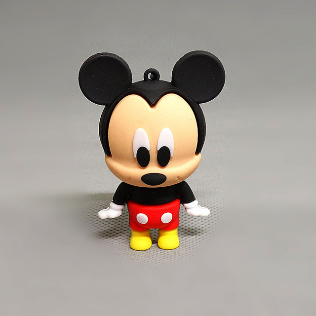 8 sztuk 7cm Disney rysunek lalki Mickey Mouse Stitch Donald kubuś puchatek PVC Minnie Mouse dekoracja ciast - figurki akcji dziecięce - Wianko - 4