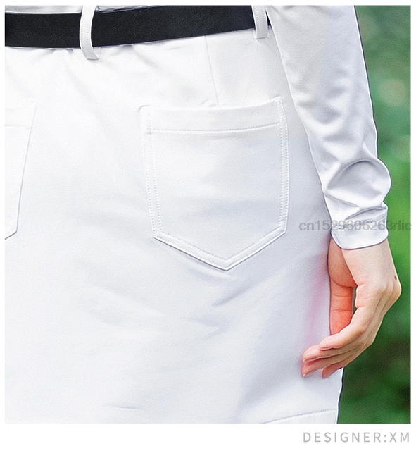PGM Golf - koszulka z krótkim rękawem i plisowana spódnica golfowa dla kobiet - szybkoschnąca odzież sportowa - Wianko - 14