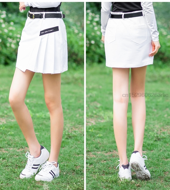 PGM Golf - koszulka z krótkim rękawem i plisowana spódnica golfowa dla kobiet - szybkoschnąca odzież sportowa - Wianko - 10
