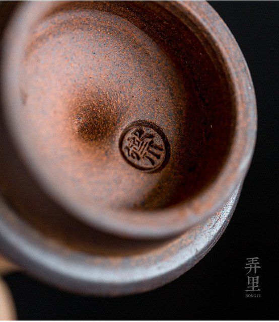 Antyczny czajniczek do herbaty Kung Fu - mały dzbanek drewniany z wzorem, idealny zestaw do parzenia herbaty - Wianko - 9