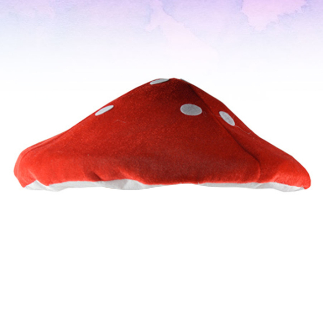 Czerwony grzyb kapelusz w kształcie dekoracji na imprezy - Wianko - 5