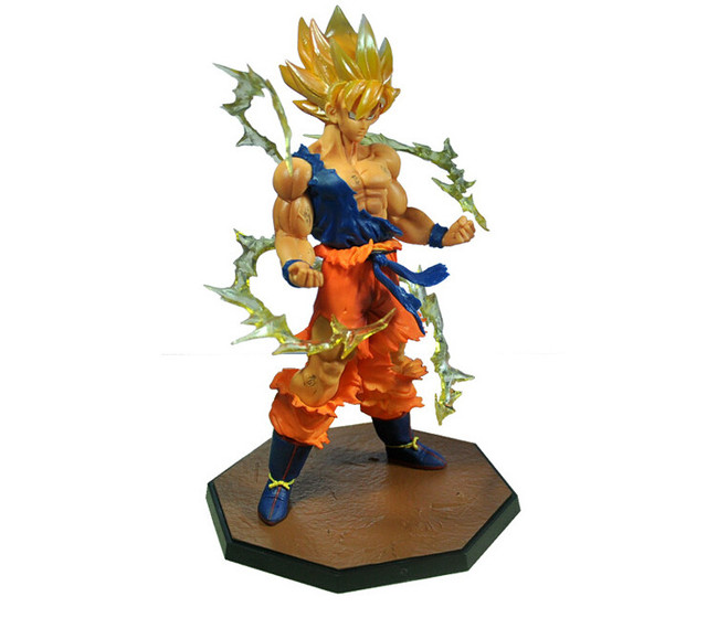 Figurka Son Goku, Vegeta, Gotenks, Trunks Dragon Ball Z DBZ z zamrażarką PVC (14-18 cm) - do kolekcjonowania - Wianko - 6