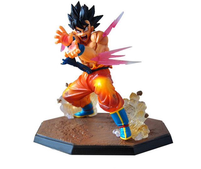Figurka Son Goku, Vegeta, Gotenks, Trunks Dragon Ball Z DBZ z zamrażarką PVC (14-18 cm) - do kolekcjonowania - Wianko - 2