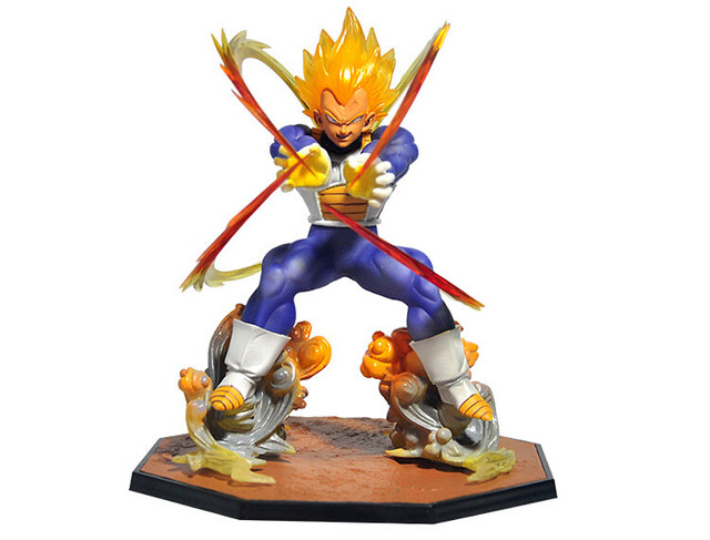 Figurka Son Goku, Vegeta, Gotenks, Trunks Dragon Ball Z DBZ z zamrażarką PVC (14-18 cm) - do kolekcjonowania - Wianko - 4