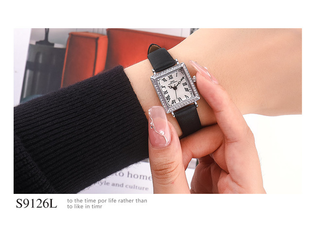 Zegarek damski IBSO luksusowej marki z miękkim skórzanym paskiem, japońskim ruchem, wodoszczelnością 3Bar - najwyższa jakość - Wianko - 12