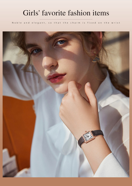 Zegarek damski IBSO luksusowej marki z miękkim skórzanym paskiem, japońskim ruchem, wodoszczelnością 3Bar - najwyższa jakość - Wianko - 3