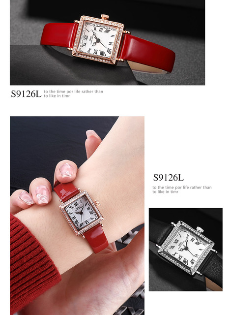 Zegarek damski IBSO luksusowej marki z miękkim skórzanym paskiem, japońskim ruchem, wodoszczelnością 3Bar - najwyższa jakość - Wianko - 10