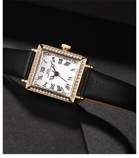 Zegarek damski IBSO luksusowej marki z miękkim skórzanym paskiem, japońskim ruchem, wodoszczelnością 3Bar - najwyższa jakość - Wianko - 11
