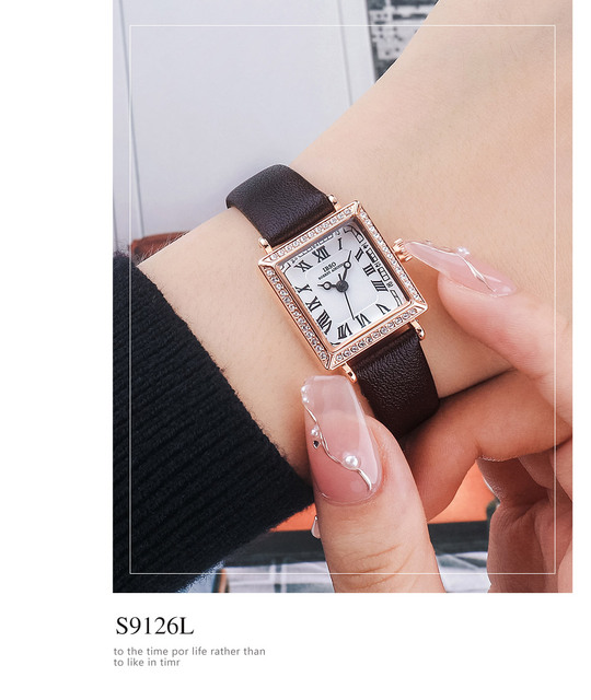 Zegarek damski IBSO luksusowej marki z miękkim skórzanym paskiem, japońskim ruchem, wodoszczelnością 3Bar - najwyższa jakość - Wianko - 9