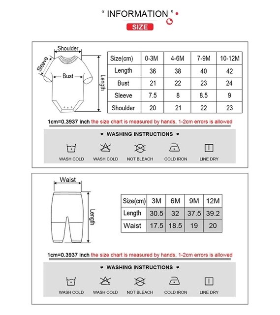 Body Noworodka Cartoon Unisex Baby Boy - Zestaw z krótkim rękawem: bawełniane ubranka, spodnie, czapka i rękawiczki dziecięce - Wianko - 1