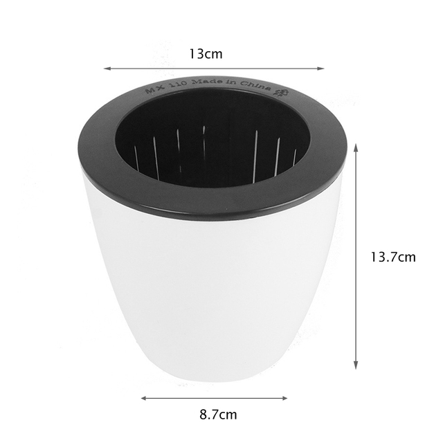 Automatyczna absorbująca wodę doniczka plastikowa, kultura zielonej rośliny, wystrój ogrodu - Wianko - 18