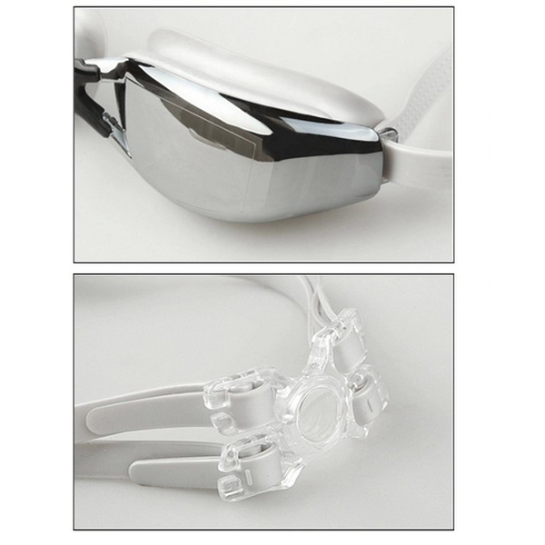 Okulary pływackie UV ochronne dla mężczyzn i kobiet 2020 wodoodporne z powłoką antyfogową, regulowane - Wianko - 6