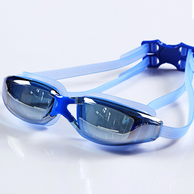 Okulary pływackie UV ochronne dla mężczyzn i kobiet 2020 wodoodporne z powłoką antyfogową, regulowane - Wianko - 2