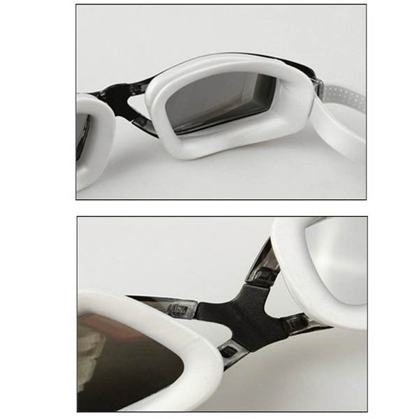 Okulary pływackie UV ochronne dla mężczyzn i kobiet 2020 wodoodporne z powłoką antyfogową, regulowane - Wianko - 5
