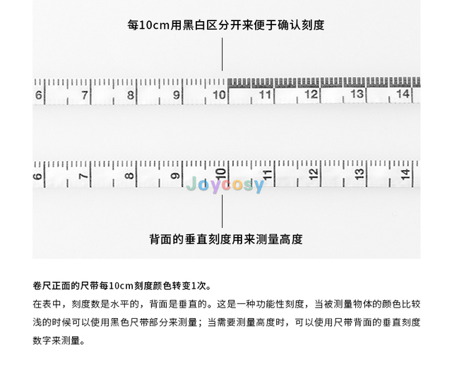 Miękka taśma miernicza Midori Compact Measure XS 1.5m - Wianko - 4