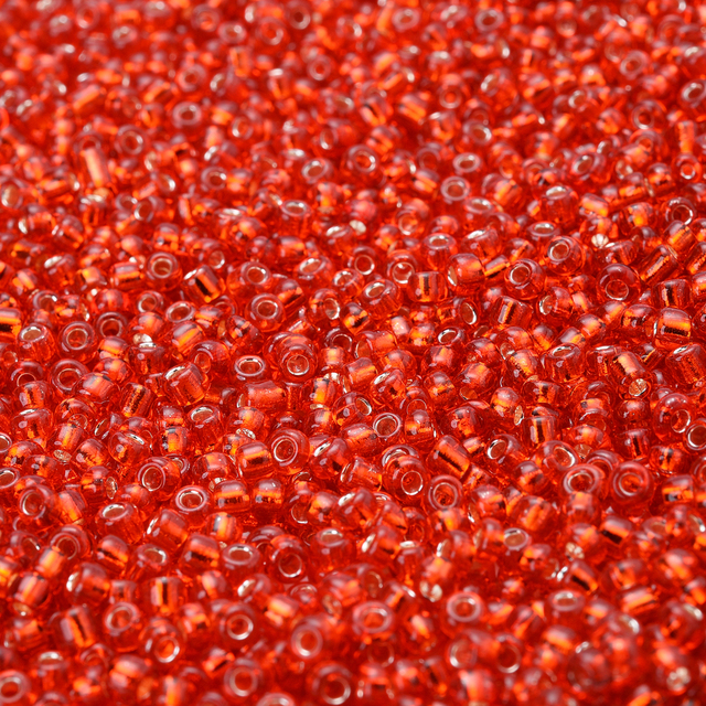 Mix czerwonych zawieszek koralików z czeskiego szkła okrągłych 3mm - 300/600/1500 sztuk, do tworzenia biżuterii DIY - Wianko - 3