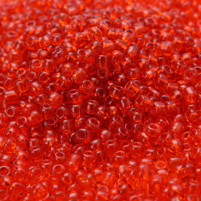 Mix czerwonych zawieszek koralików z czeskiego szkła okrągłych 3mm - 300/600/1500 sztuk, do tworzenia biżuterii DIY - Wianko - 8