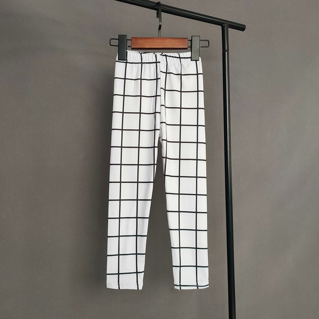 Wiosenne letnie legginsy dla dziewczynek - cienki uroczy wzór, rozciągliwe dopasowanie, drukowane spodnie dziewczynki - Wianko - 9