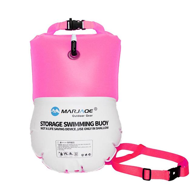 Pływacka boja PVC 20L z torbą wodoodporną do przechowywania pływaka - Wianko - 24