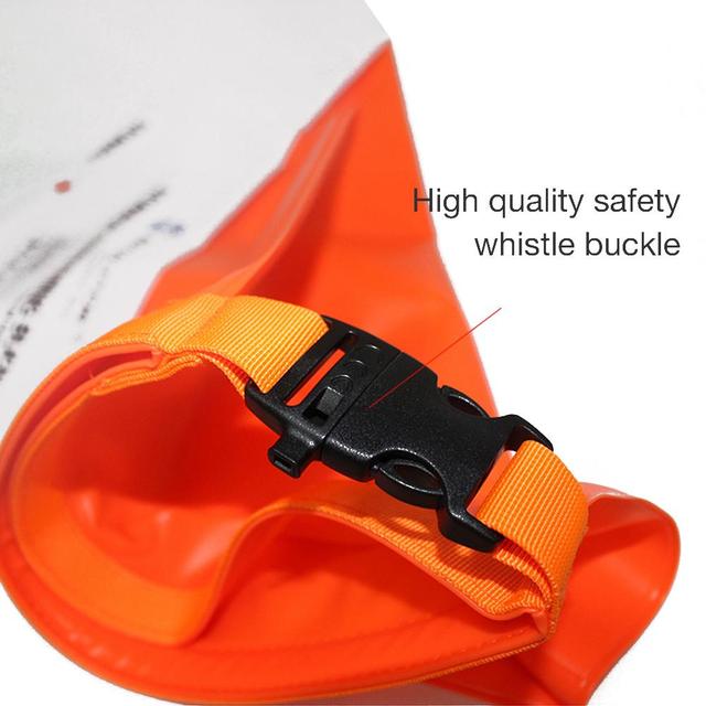 Pływacka boja PVC 20L z torbą wodoodporną do przechowywania pływaka - Wianko - 17