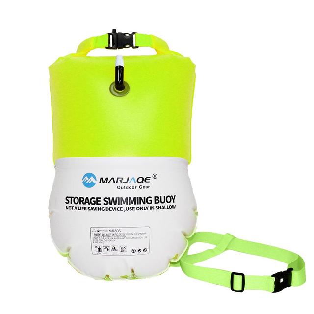 Pływacka boja PVC 20L z torbą wodoodporną do przechowywania pływaka - Wianko - 22