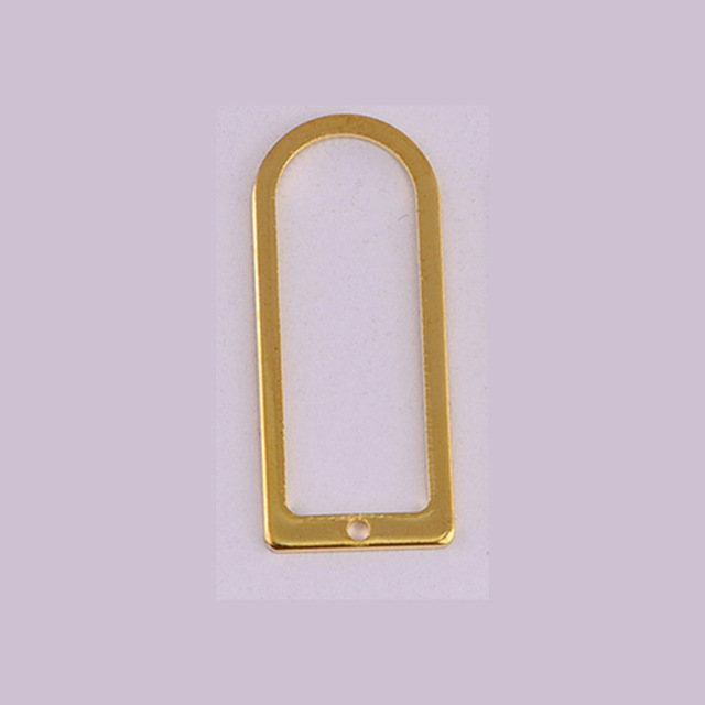 Unisex naszyjnik ze stali nierdzewnej w kształcie DIY europejskich i amerykańskich pustych drzwi - biżuteria geometryczna - Wianko - 7