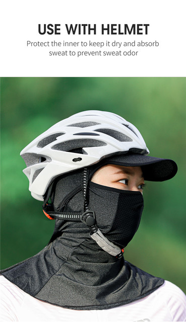 Czapka kominiarka ochronna przed słońcem WEST BIKING anty-UV, idealna do biegania, jazdy na rowerze i motocyklu dla mężczyzn i kobiet - Wianko - 7